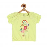 Miniklub Knit Top - Green, 3-6m